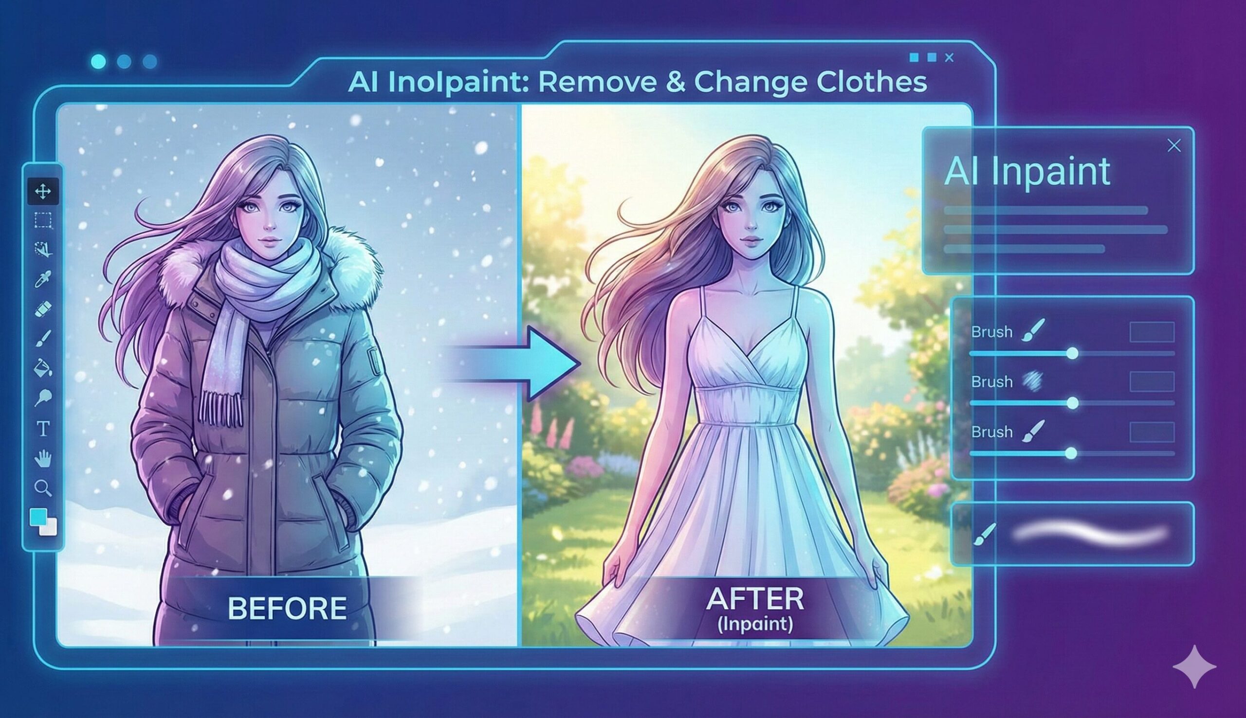 【徹底解説】Stable Diffusionで服を消す・着せ替える！Inpaintで思い通りの画像を作る方法