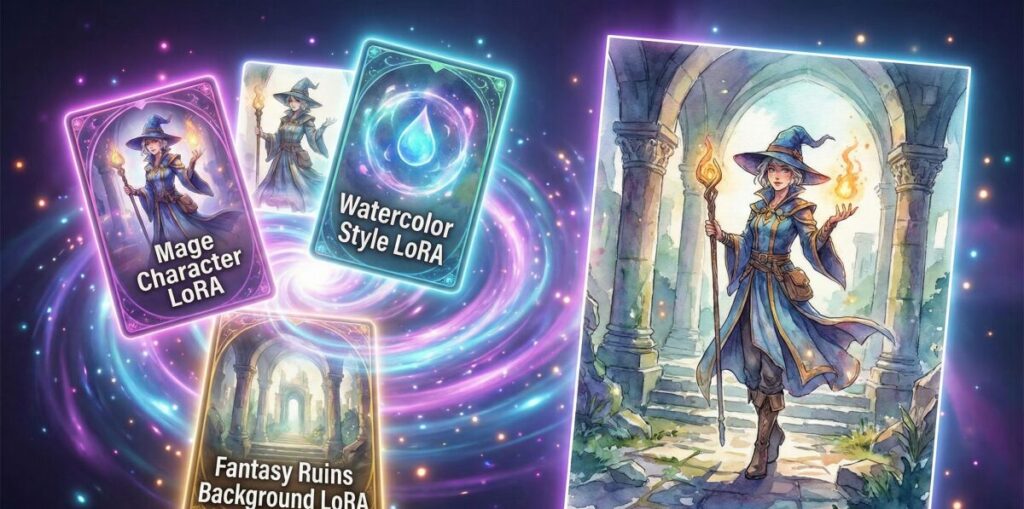 Stable Diffusion LoRAのフォルダ分けと活用法