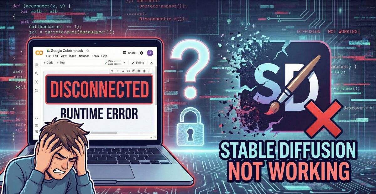 Stable DiffusionがGoogle Colabで使えない？エラーの原因と最新の対策