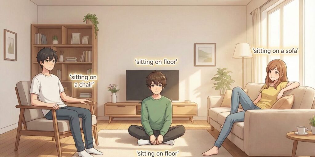 Stable Diffusionで座り方を自在に操るための基本プロンプト