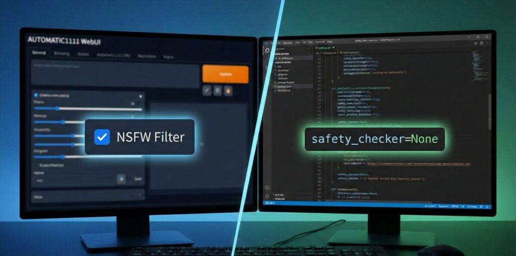 Stable DiffusionのNSFW解除をWebUIやコードで実践する