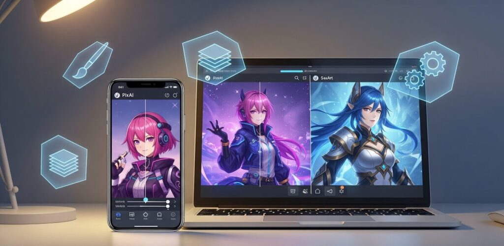 Stable Diffusion以外も？二人を描き分けるLoRAテクニックと便利ツール