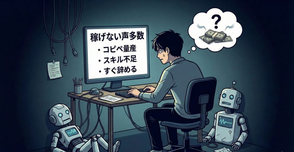 AI副業は稼げない？知恵袋や「やってみた」人のリアルな実態