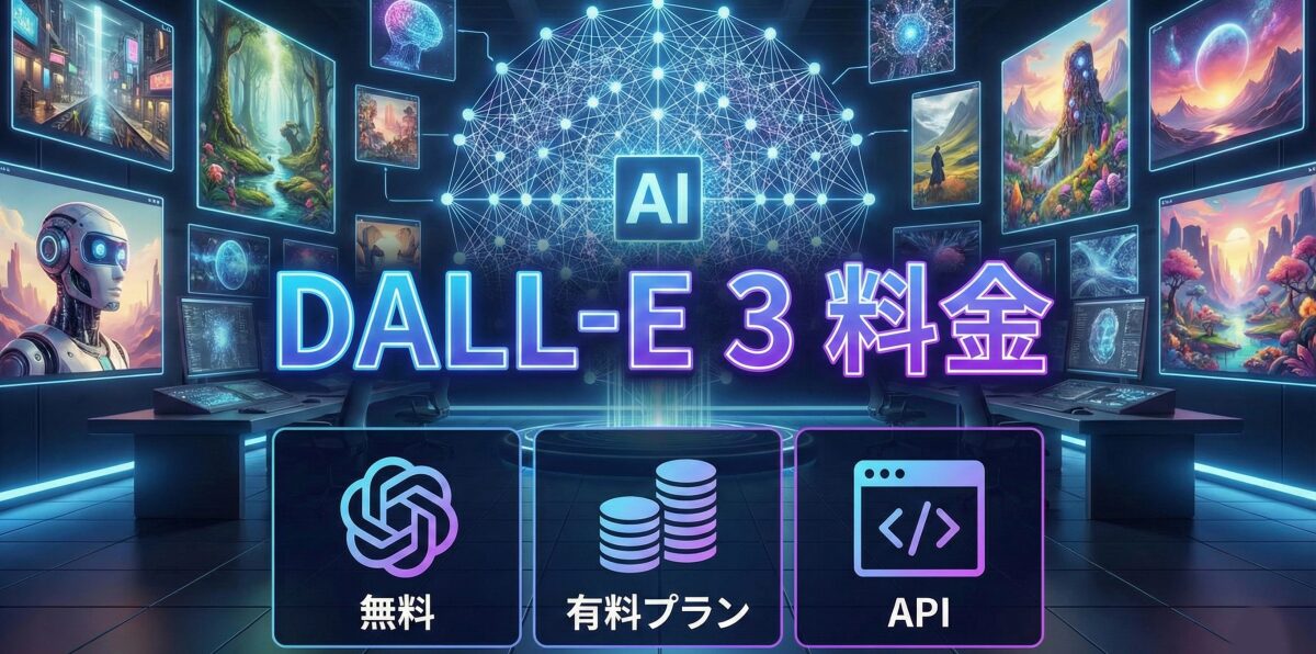 DALL-E 3の料金体系を徹底解説！無料で使う裏ワザや商用利用の注意点まで