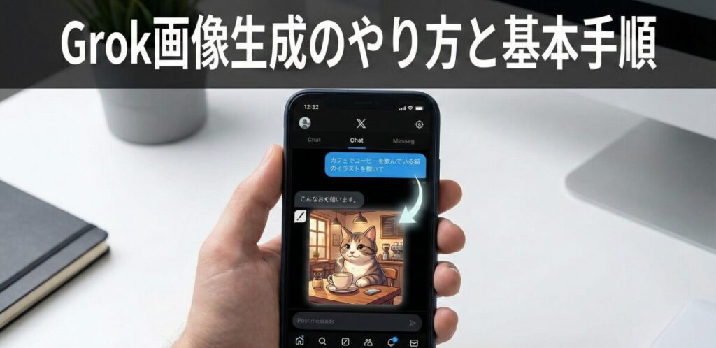Grok画像生成のやり方と基本手順
