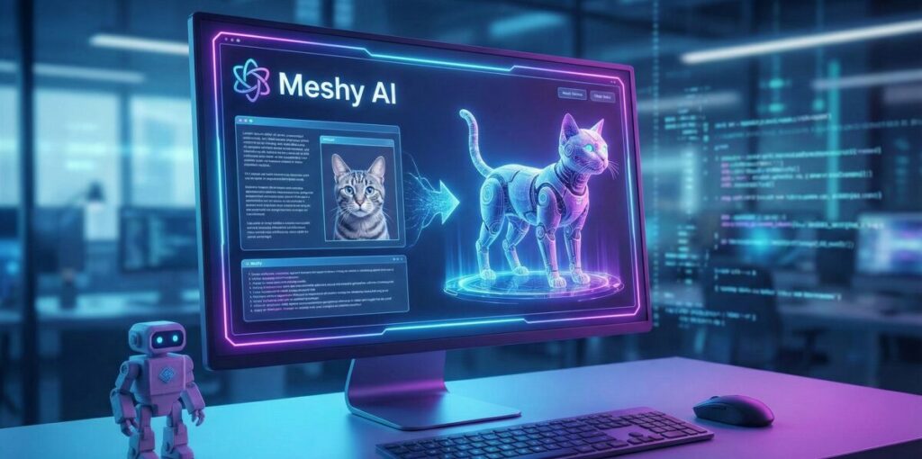 Meshy AIの使い方と料金を徹底解説！3D制作を自動化しよう