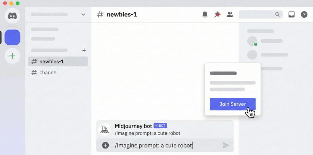 Midjourney Discordの使い方：初心者でも迷わない基本のステップ