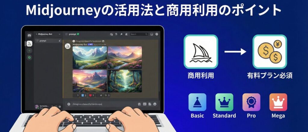 Midjourneyの活用法と商用利用のポイント