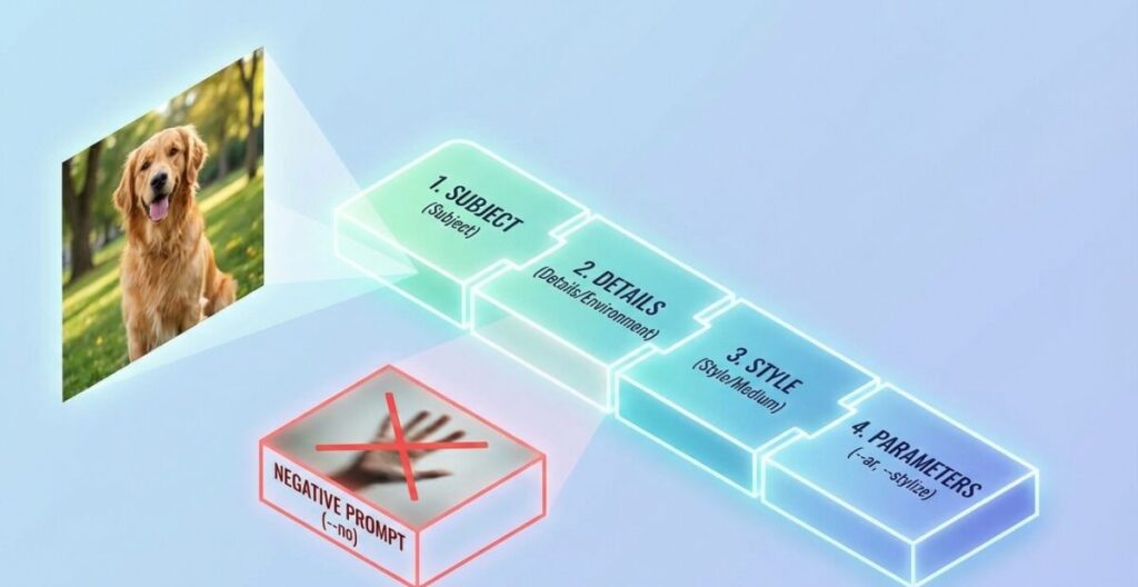 Midjourneyプロンプトとネガティブプロンプトの基礎知識