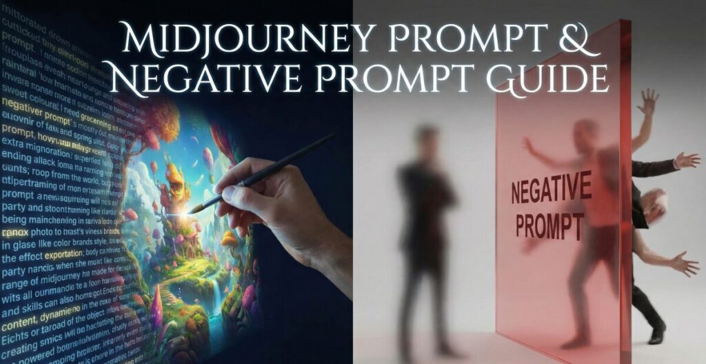 Midjourneyプロンプトとネガティブプロンプト完全ガイド：思い通りの画像を作る呪文の教科書