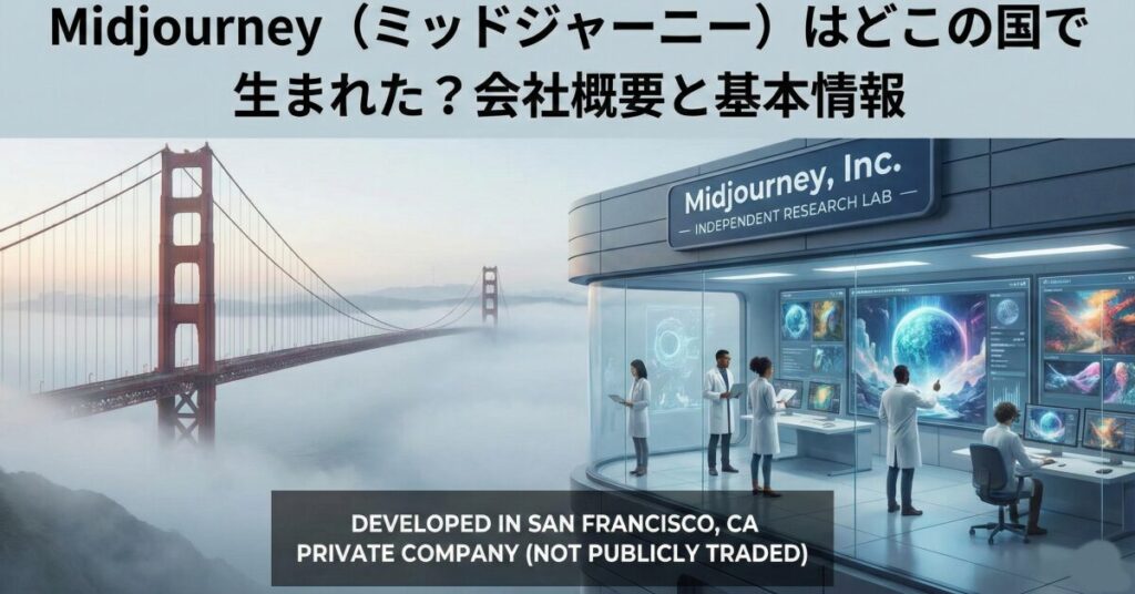 Midjourney（ミッドジャーニー）はどこの国で生まれた？会社概要と基本情報