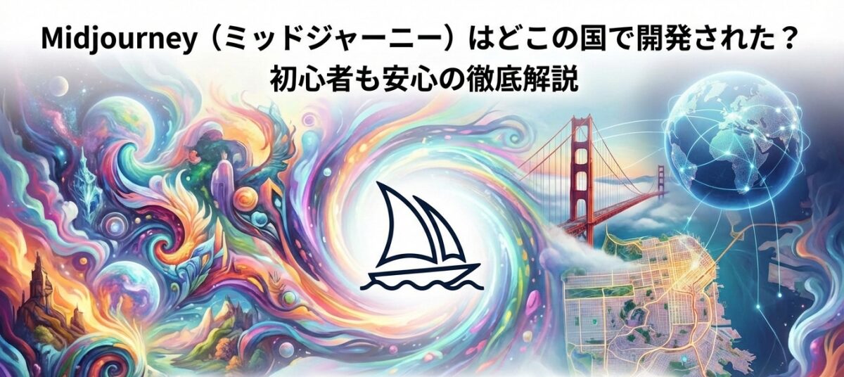 Midjourney（ミッドジャーニー）はどこの国で開発された？初心者も安心の徹底解説