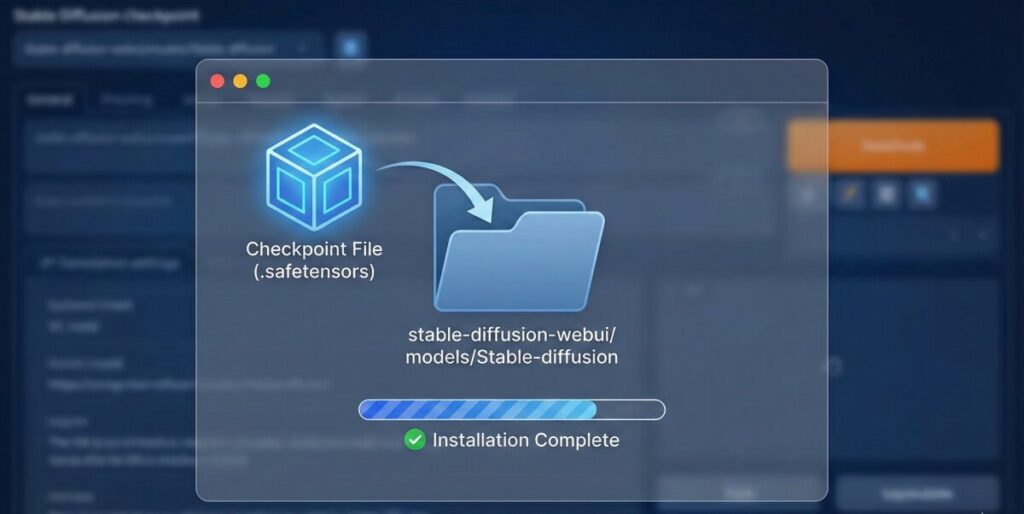 Stable Diffusion チェックポイントとは？役割と導入方法を解説します
