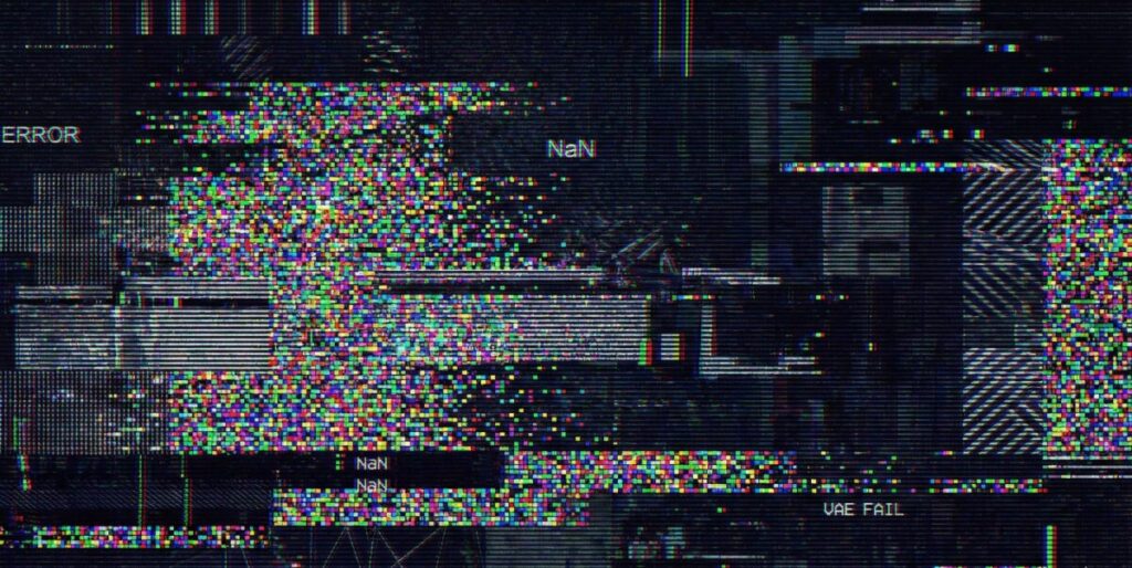 Stable Diffusionでノイズしか出ない原因と解決策