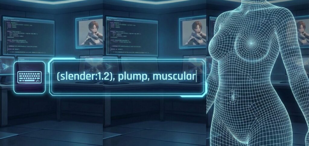 Stable Diffusionで体型プロンプトを使いこなす