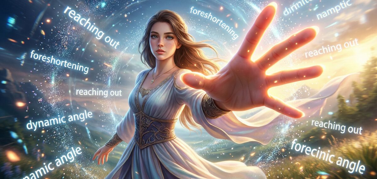 Stable Diffusionで手を前に出す構図を完璧に作る方法！プロンプトとControlNet活用術