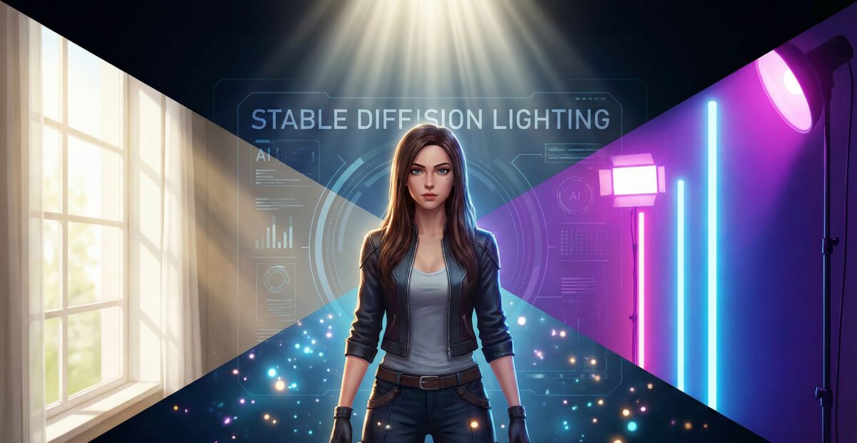 Stable Diffusionで照明を極める！プロンプトで光を操る方法