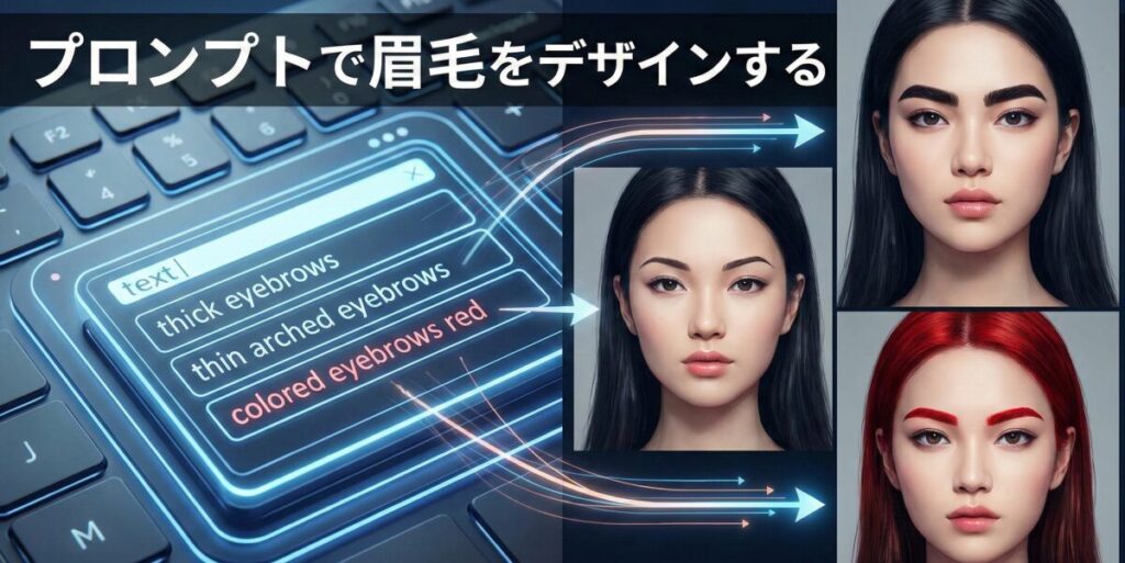 Stable Diffusionで眉毛を思い通りに描くためのプロンプト術