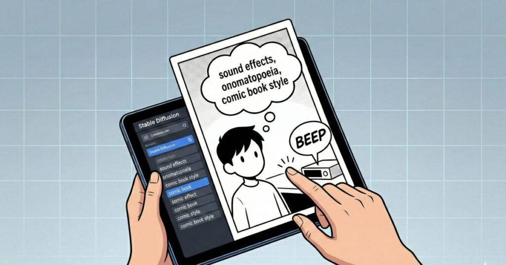 Stable Diffusionの効果音プロンプト基本編