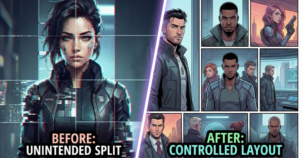 Stable Diffusionの画面分割を完全攻略！意図した構図を作るコツと直し方