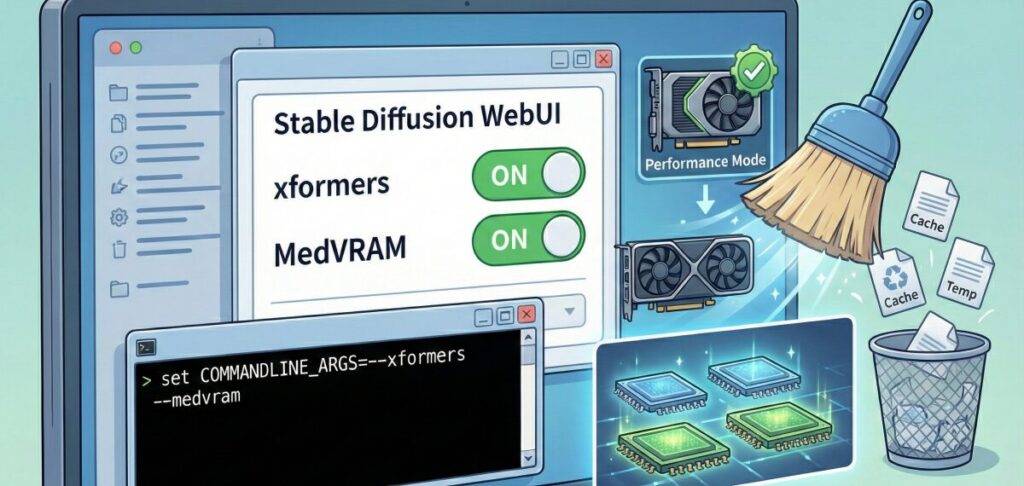 Stable Diffusionの軽量化と高速化の基本テクニック