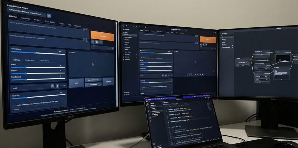 Stable Diffusionをダークモードにする設定とおすすめUI変更