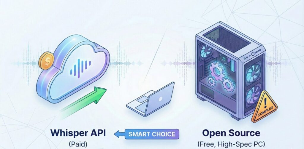 Whisper API 料金を抑えて賢く使う方法