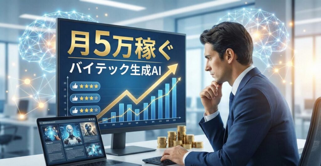バイテック生成AI 評判 副業 稼げる