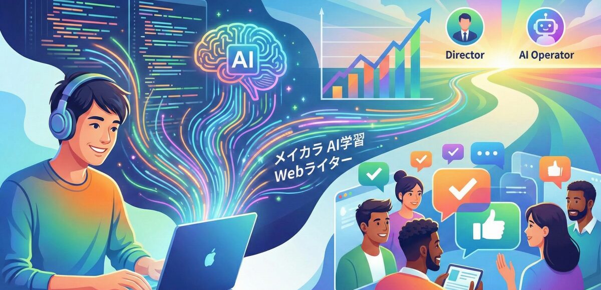 メイカラのAI学習で稼げる？Webライターコースの口コミや怪しい噂を徹底検証