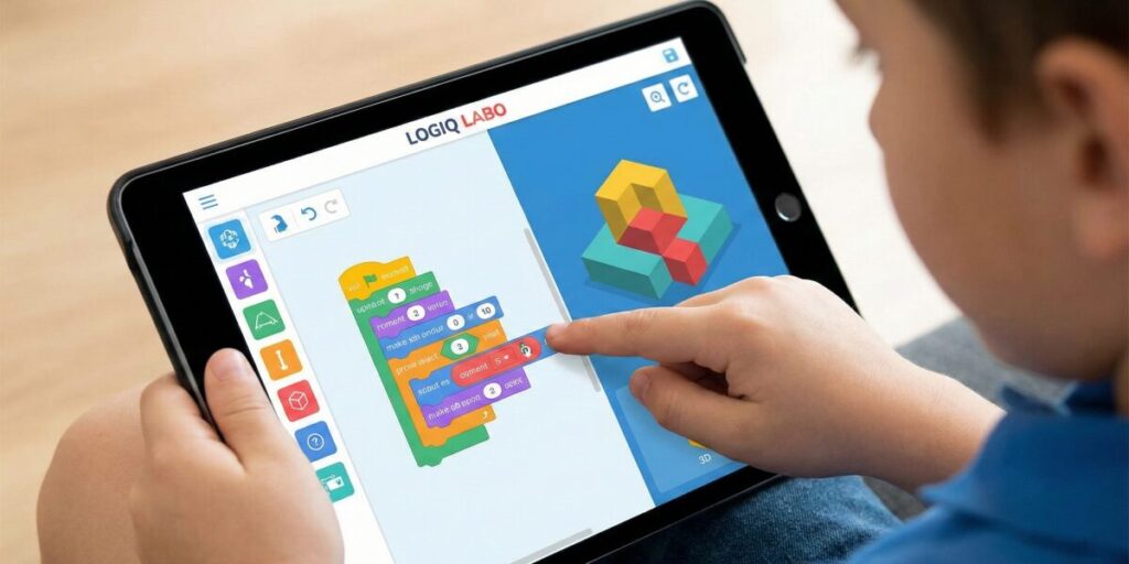 ロジックラボで身につくプログラミング思考と学習内容